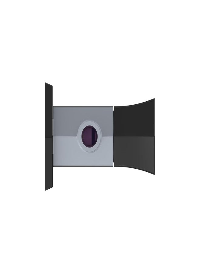 R. N. RN PTMT Superior Plastic Angle Cock with Flange (Metallic-Grey-Black-Dual) Angle Valve (Wall Mount Installation)_RNG2P09B01 - Image 4